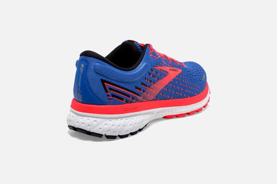 Brooks Ghost 13 Road Running Shoes Womens - Blue/Orange - CEKQP-1640